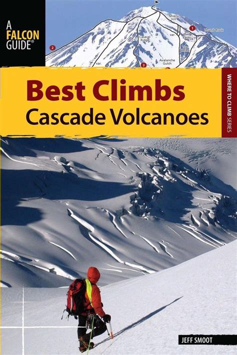 Book cover: Best climbs Cascade volcanoes